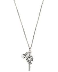 Emanuele Bicocchi - Arabesque Key And Pearl-Pendant Necklace - Lyst