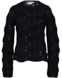 Comme des Garçons - Open-Work Long-Sleeve Sweater - Lyst