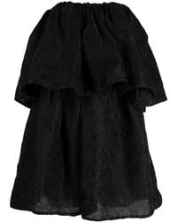 Ulla Johnson - Oui Floral-Jacquard Strapless Minidress - Lyst