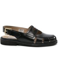 Thom Browne - Slingback Cut-Out Sandals - Lyst