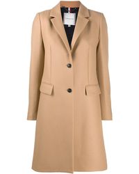 tommy hilfiger fitted maxi coat