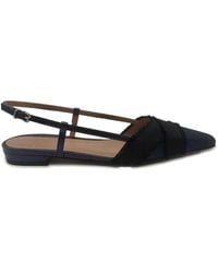 Roberto Festa - Slingback-Strap Flat Pumps - Lyst