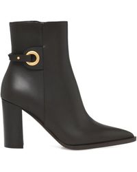 Gianvito Rossi - Granada Side-Detail Ankle Boots - Lyst