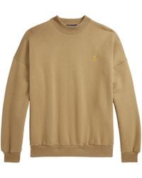 Polo Ralph Lauren - Fleece-Sweatshirt Mit Rundhalsausschnitt - Lyst