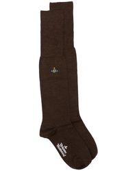 Vivienne Westwood - Orb-Embroidered Socks - Lyst