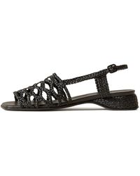 Hereu - Alzira Woven-Detail Sandals - Lyst