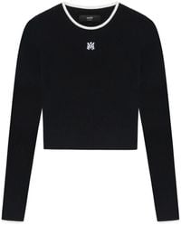 Amiri - Trui Met Logo Afwerking - Lyst