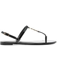 Saint Laurent - Cassandra Sandals - Lyst
