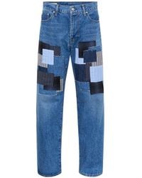 vowels - Patchwork Jeans - Lyst
