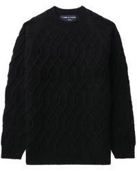 Comme des Garçons - ジオメトリックパターン セーター - Lyst