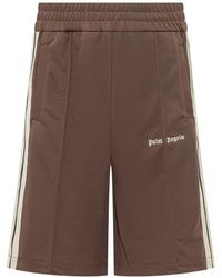 Palm Angels - Logo-Print Shorts - Lyst
