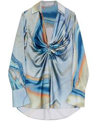 Jonathan Simkhai - Blousejurk Met Gesmockt Detail - Lyst