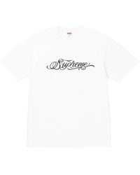 Supreme - Script T-Shirt - Lyst