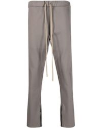 Fear Of God - Drawstring Cotton Trousers - Lyst