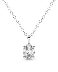 Diamond Essentials - Diamond Necklace - Lyst