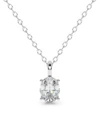 Diamond Essentials - Diamond Necklace - Lyst