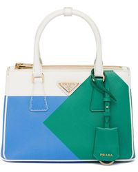 Prada - Small Galleria Saffiano Leather Handbag - Lyst
