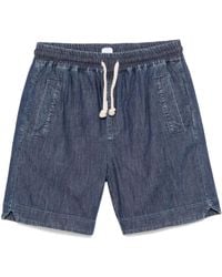 Eleventy - Denim Shorts - Lyst