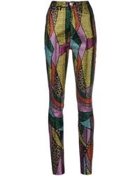Philipp Plein - Patchwork-Jeggings - Lyst