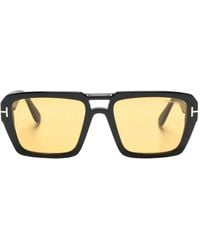 Tom Ford - Square-Frame Tinted Sunglasses - Lyst