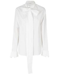 7 For All Mankind - Chemise À Col Lavallière - Lyst