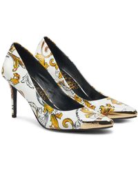 Versace Jeans Couture - Printed Pumps - Lyst