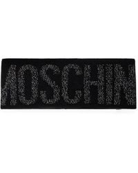 Moschino - Gestricktes Stirnband Mit Logo - Lyst