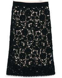 P.A.R.O.S.H. - Copper Midi Skirt - Lyst