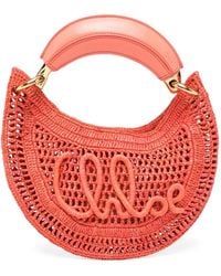 Chloé - Summer Banana Woven Top-Handle Tote Bag - Lyst