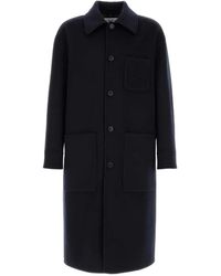 Loewe - Wool Blend Coat - Lyst