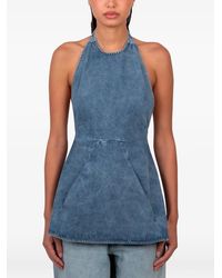 GIMAGUAS - Lily Halter-Neck Top - Lyst