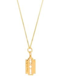 True Rocks - Mini Razor Pendant Necklace - Lyst