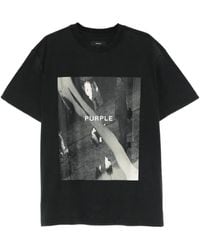 Purple Brand - Graphic-Print T-Shirt - Lyst