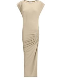 Isabel Marant - Marant Etoile Draped Midi Dress - Lyst