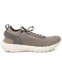 BOSS - Mesh-Knit Panelled Sneakers - Lyst