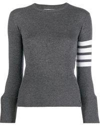 Thom Browne - 4-bar Cashmere Knitted Jumper - Lyst