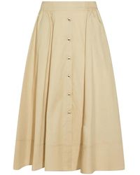 Twinset - Button-Down Midi Skirt - Lyst
