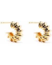 Missoma - Small rigged Claw Hoop Earrings - Lyst
