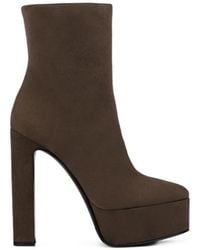 Le Silla - Nora Platform Ankle Boots - Lyst
