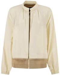 Fabiana Filippi - Zip-Up Lightweight Jacket - Lyst