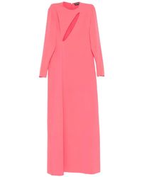 Tom Ford - Cutout Long-Sleeve Dress - Lyst