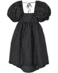 Cecilie Bahnsen - Tilde Fiamma Fil-Coupé A.Line Mini Dress - Lyst