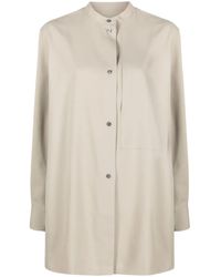 Studio Nicholson - Camicia Kavali A Maniche Lunghe - Lyst