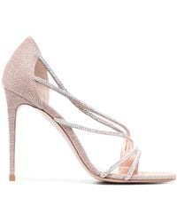 Le Silla - Divina Open-Toe Sandals - Lyst