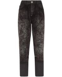 Philipp Plein - Jeans Met Gerafeld Effect - Lyst