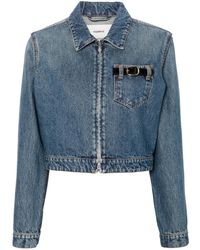 Coperni - バックル デニムジャケット - Lyst