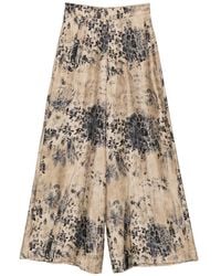 Antonio Marras - Floral-Print Palazzo Pants - Lyst