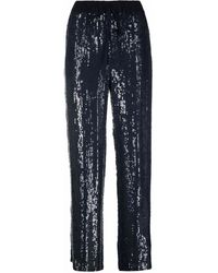P.A.R.O.S.H. - Pantalon Ample Brodé De Sequins - Lyst
