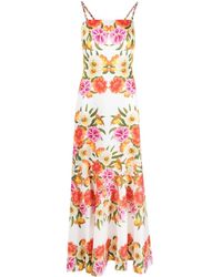 Borgo De Nor - Jalisa Floral-print Cotton Maxi Dress - Lyst