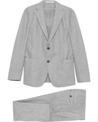 Eleventy - Anzug Mit Plissierter Tasche - Lyst